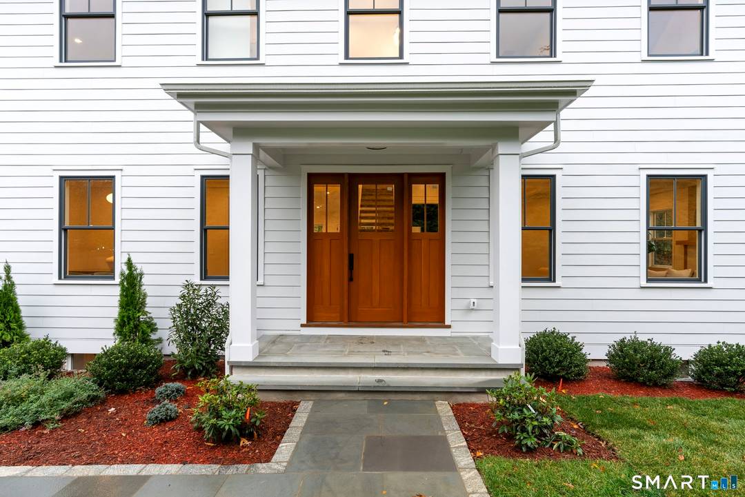 Now fully complete, this newly built residence in Greens Farms offers a rare blend of architectural presence, modern comfort, and understated luxury.