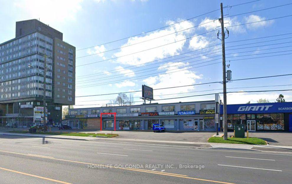 Located in the business area and in the center of Scarborough.