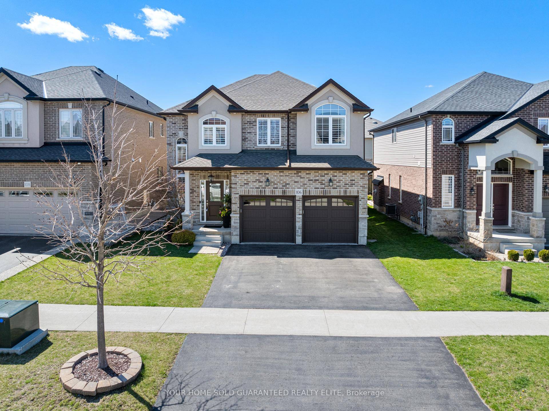 Tucked away on a quiet, low traffic street, this home and neighbourhood offer the privacy and peaceful living every family hopes for while being just a stones throw from a ...