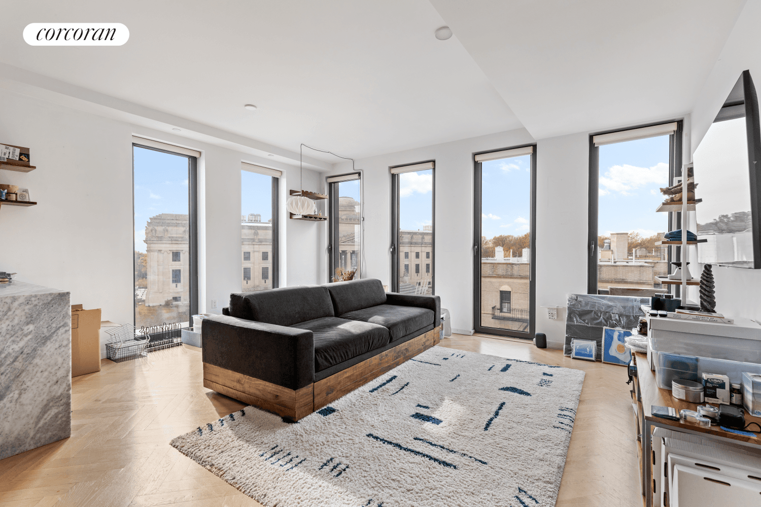 Large two bed, two bathroom condo available for rent.