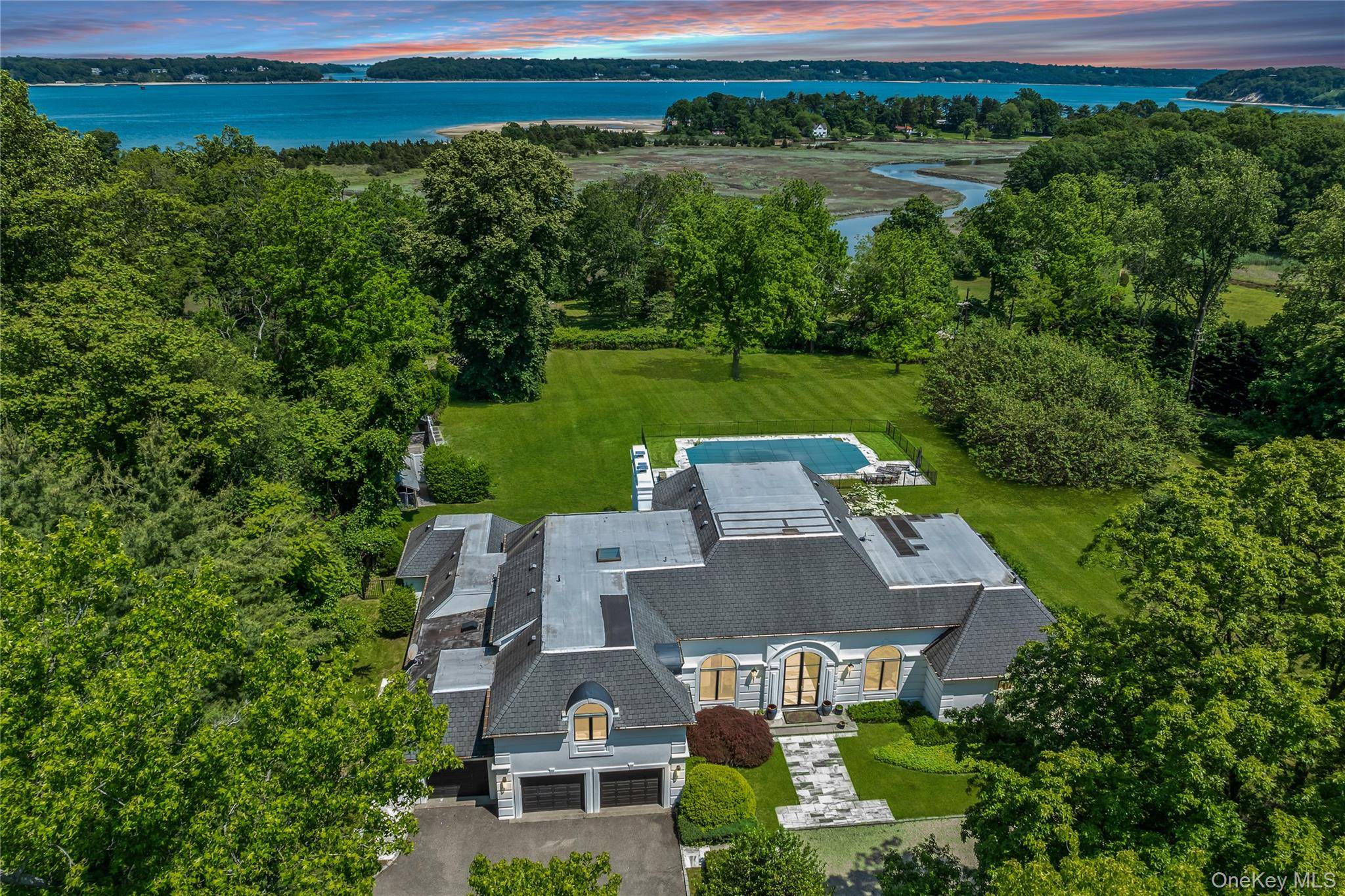 'Privacy' on the Gold Coast of Long Island, NY.