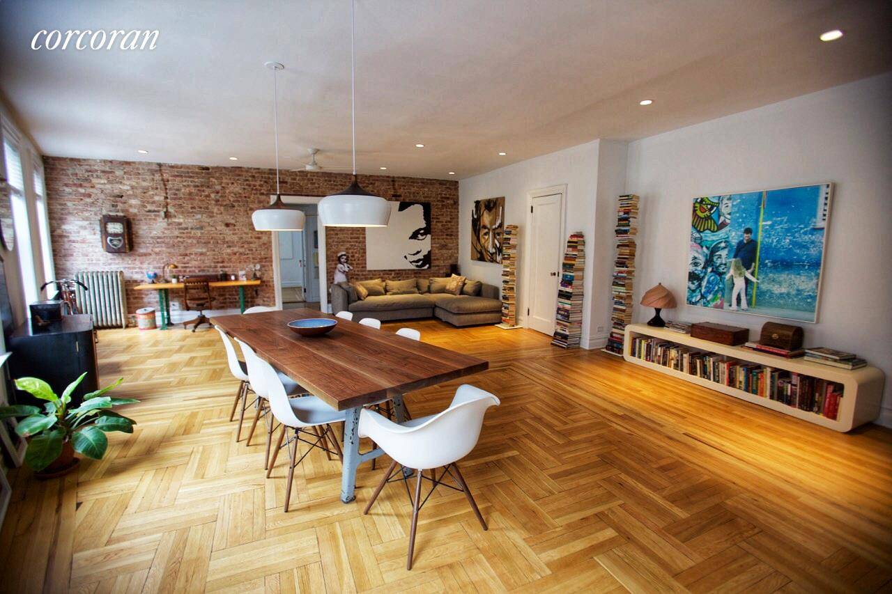 NO FEE. Graciously proportioned, two bedroom, loft like furnished co op apartment, available mid October, 2020.