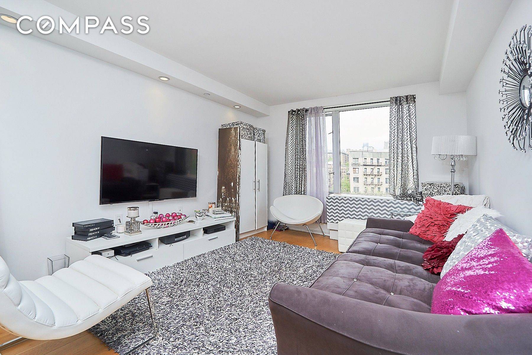 Rarely available large South Harlem 1 bedroom in a full service condo building.