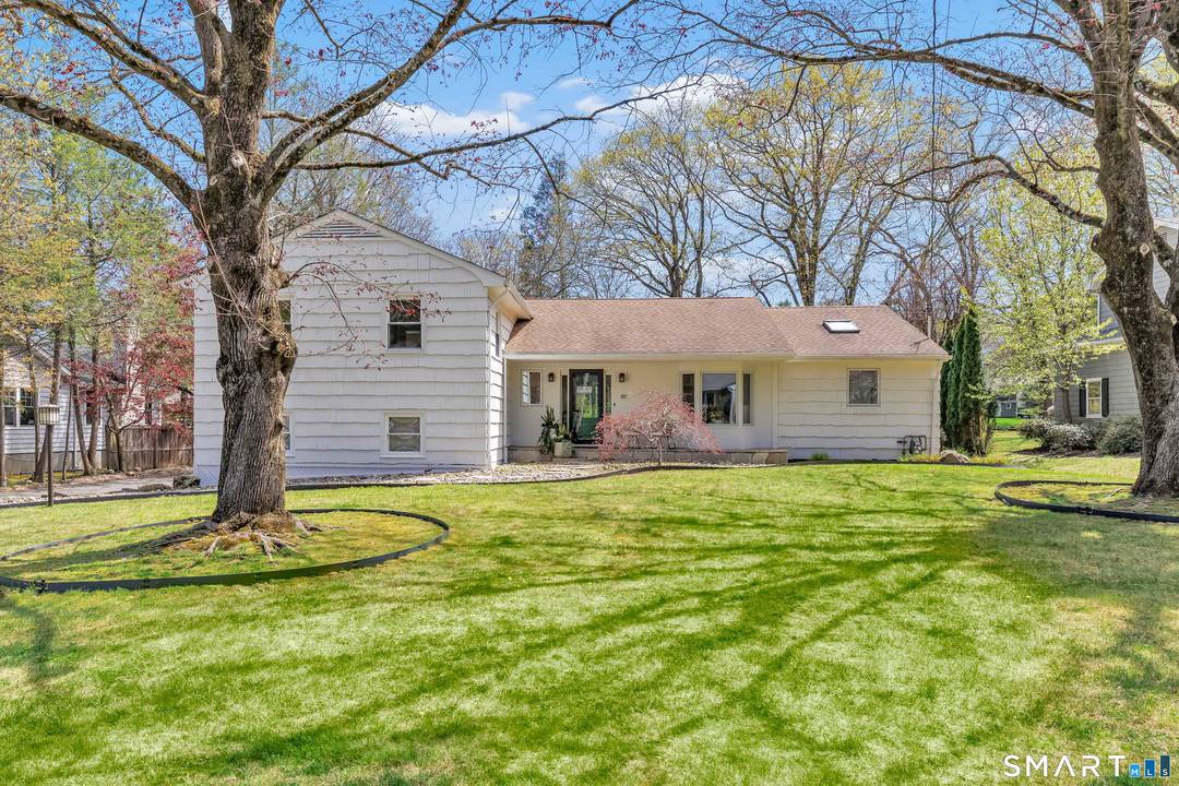 Follow the stone steps to this split level in one of Fairfield's most sought after neighborhoods.