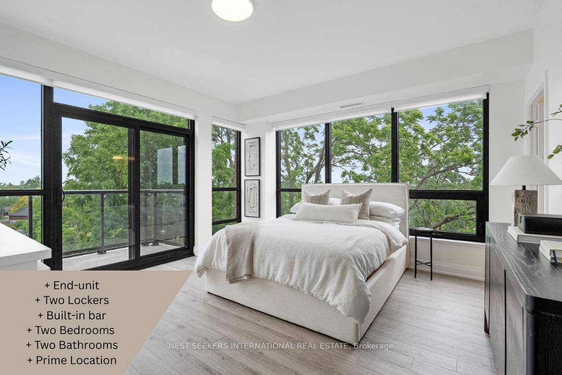 Absolutely stunning, impeccable rare END UNIT condo offering an exceptional blend of modern design and functional luxury.