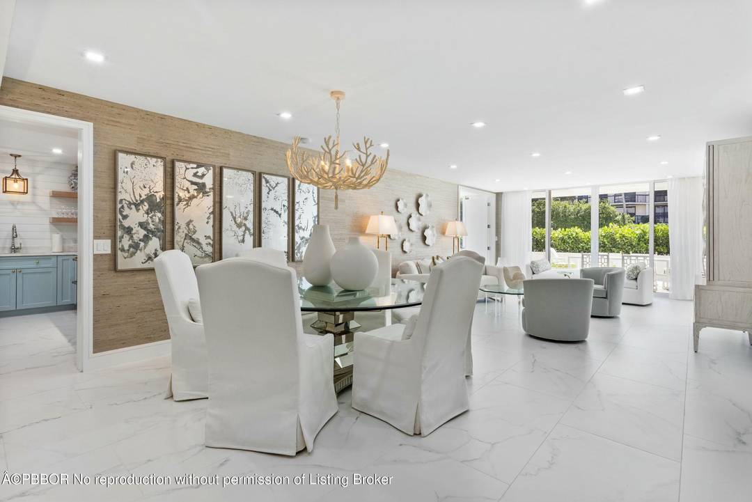 Stunning fully renovated Palm Beach residence with the feel of a private estate.