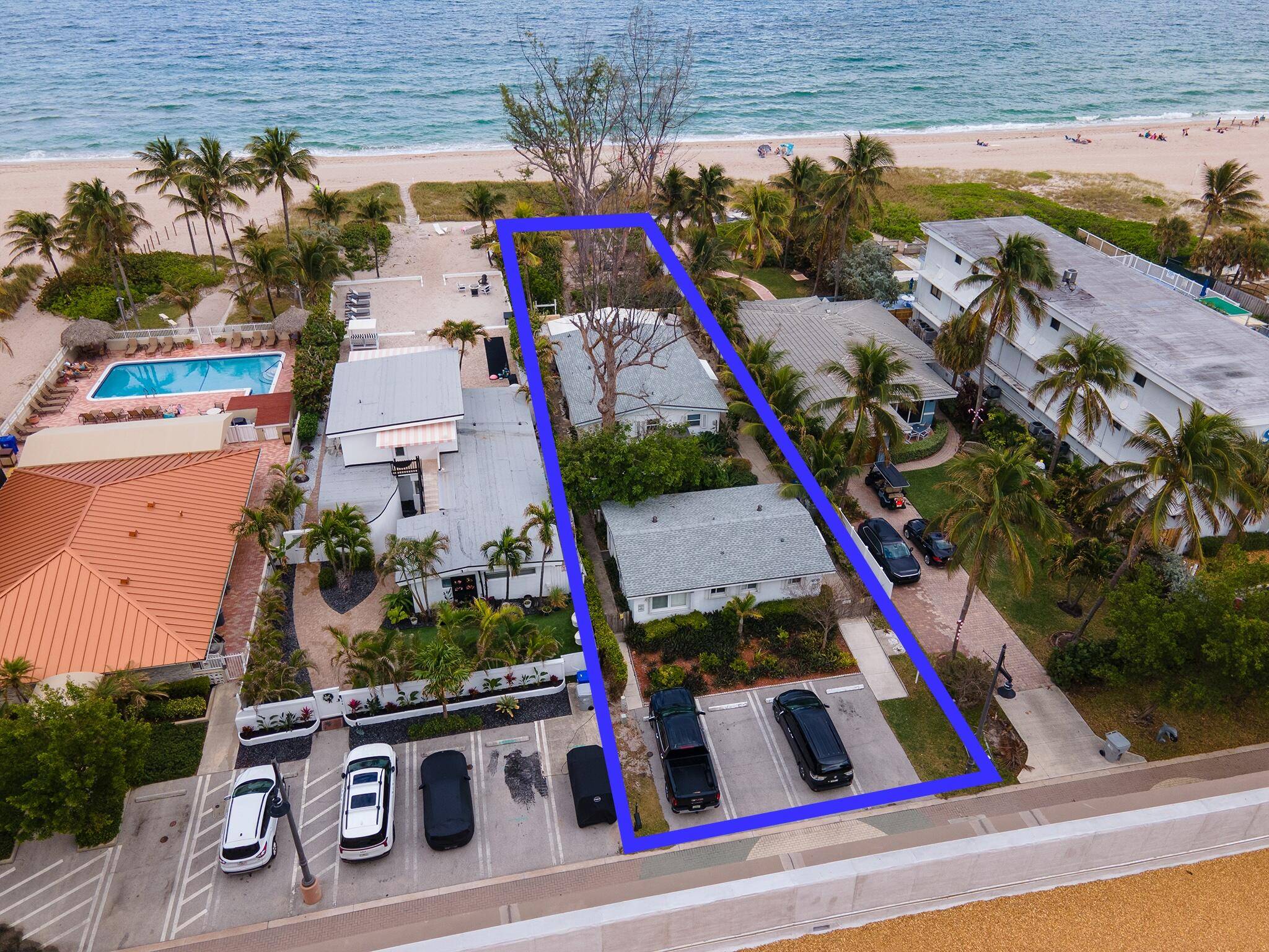 Rare opportunity to create a luxury oceanfront masterpiece or enjoy as a charming coastal retreat.