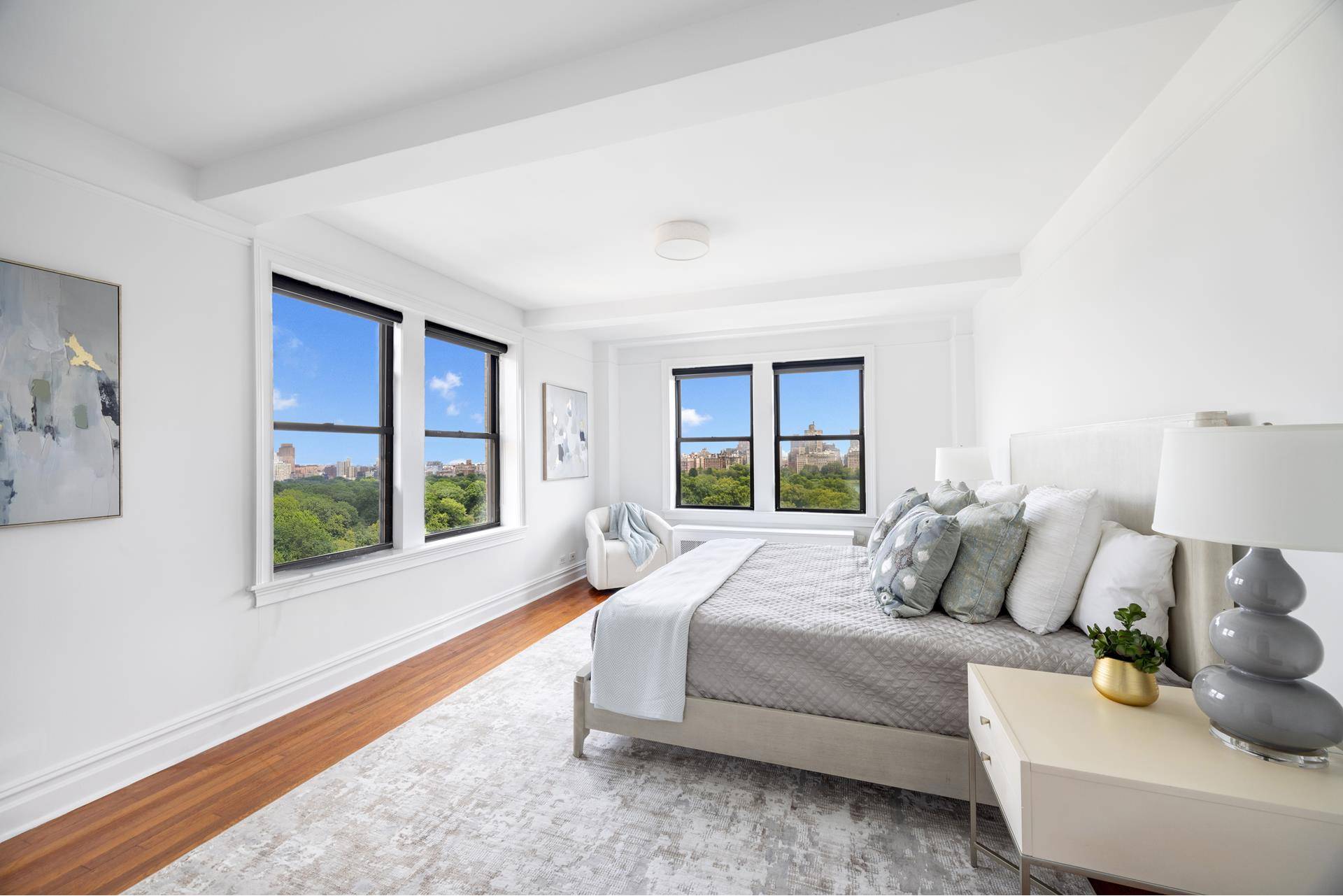 PRICE DROP ON THIS SPECTACULAR CENTRAL PARK WEST HOME1 Unparalleled views of the reservoir, Central Park and beyond greet you from this 15th floor perch.