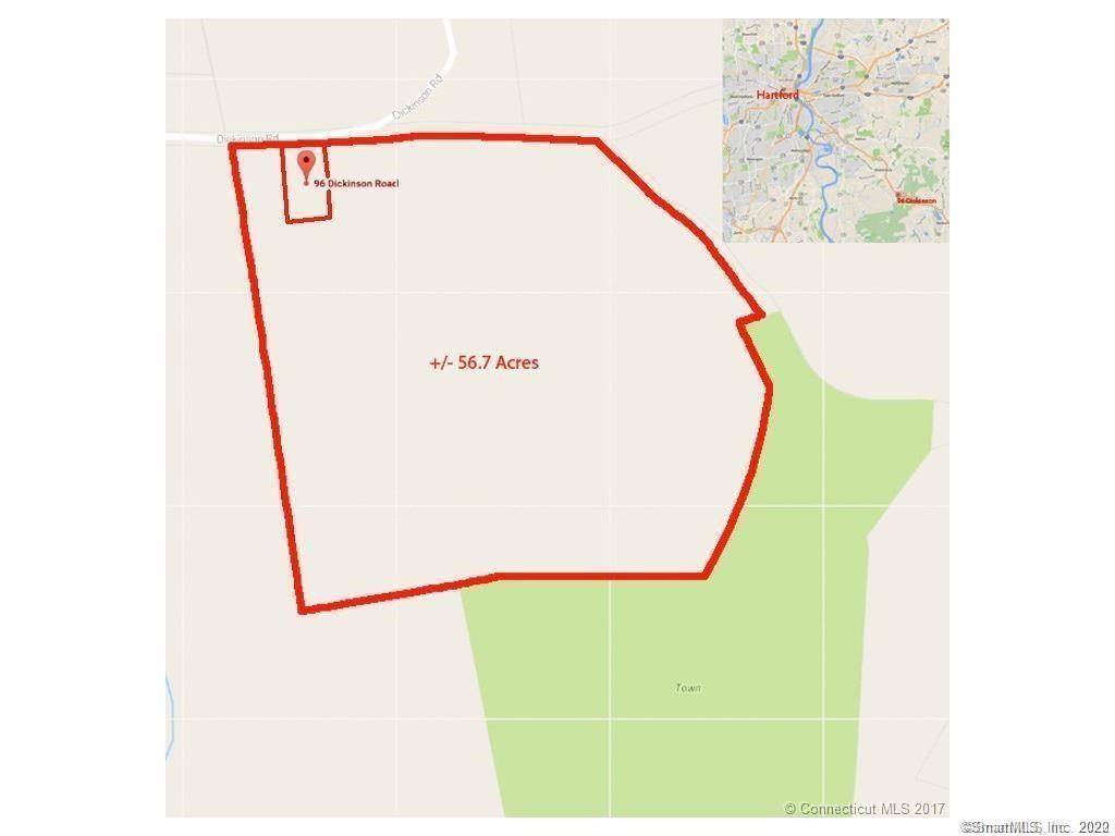 56. 7 ACRES IN SOUTH GLASTONBURY PERFECT FOR DEVELOPERS, EQUESTRIAN OR AGRICULTURAL INVESTORS.