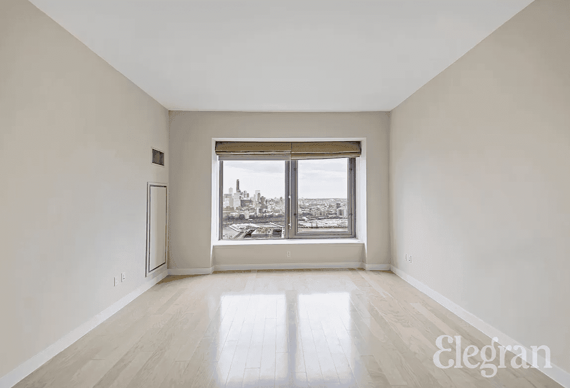 Enjoy spectacular views from this beautiful and large one bedroom, 1.