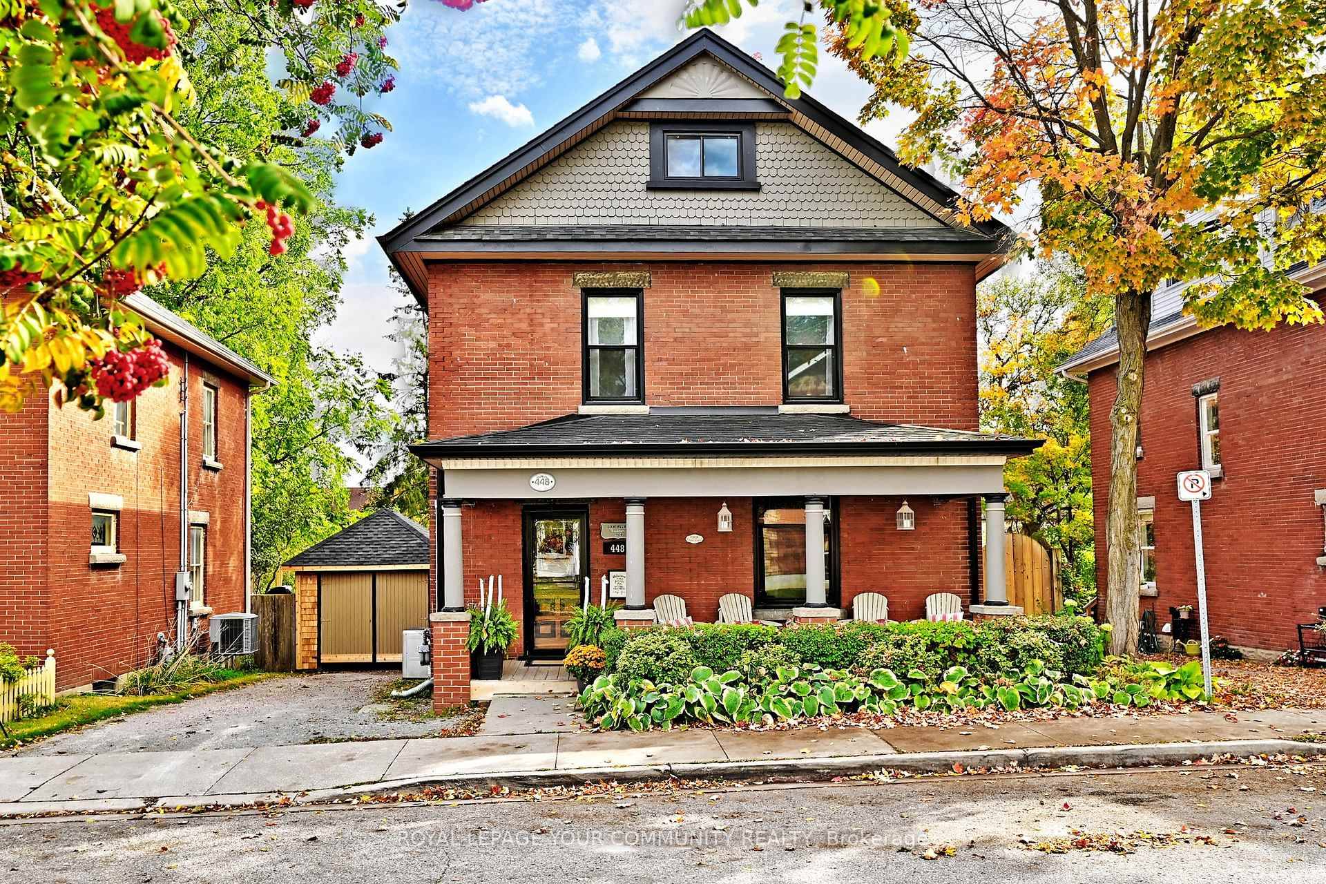 Nestled Amongst Historical Homes On a Mature, Tree Lined Street, This Century Residence Seamlessly Marries Timeless Character With Modern Functionality.
