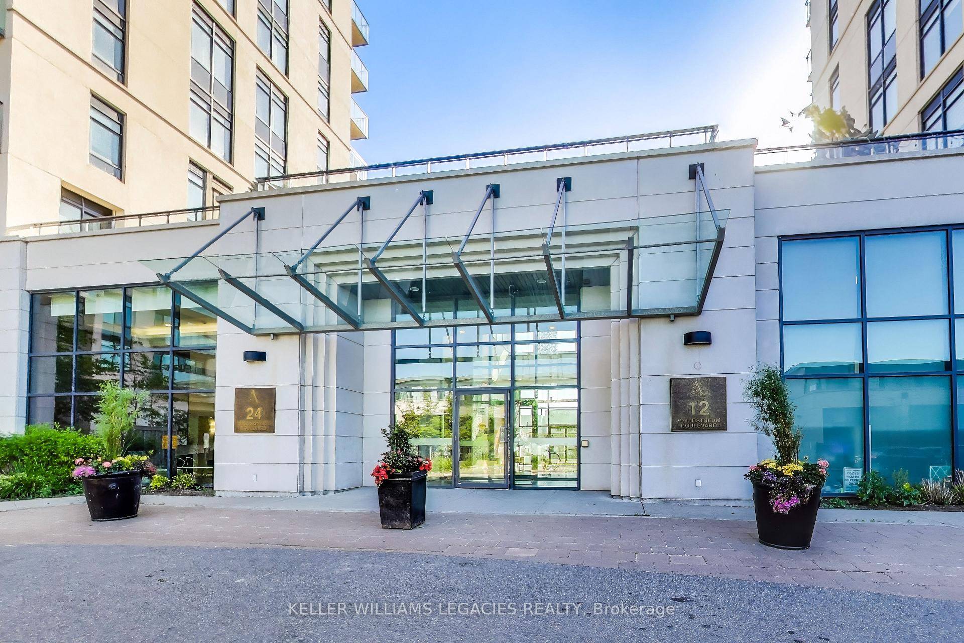 Welcome to the prestigious Allegra Condos at 12 Woodstream Blvd, nestled in the heart of Woodbridge.