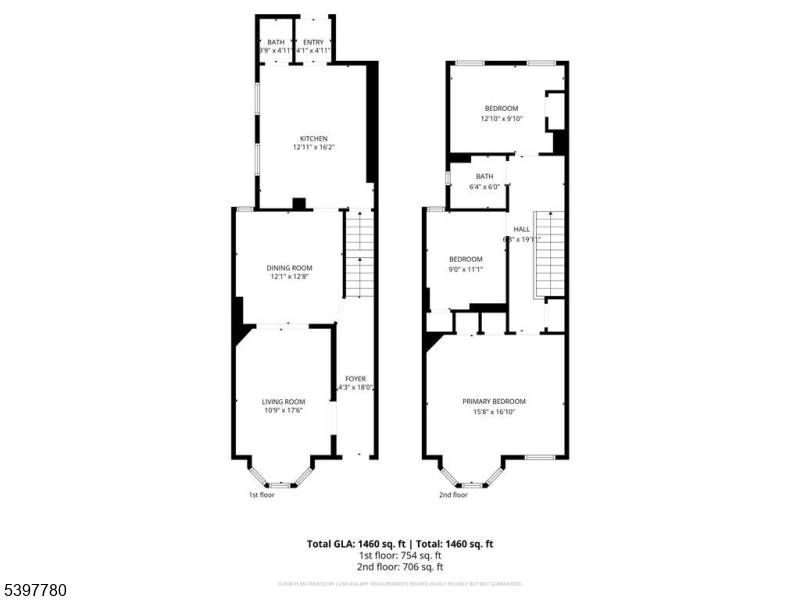 Welcome to this charming, well maintained row home offering classic character and modern comfort located in Newark.