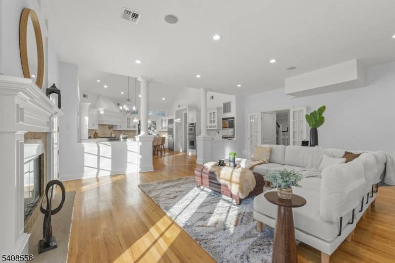 Set on an expansive, private property in the Hartshorn section of Short Hills, this light filled custom home delivers refined design, soaring ceilings, and a flexible layout crafted for elevated ...