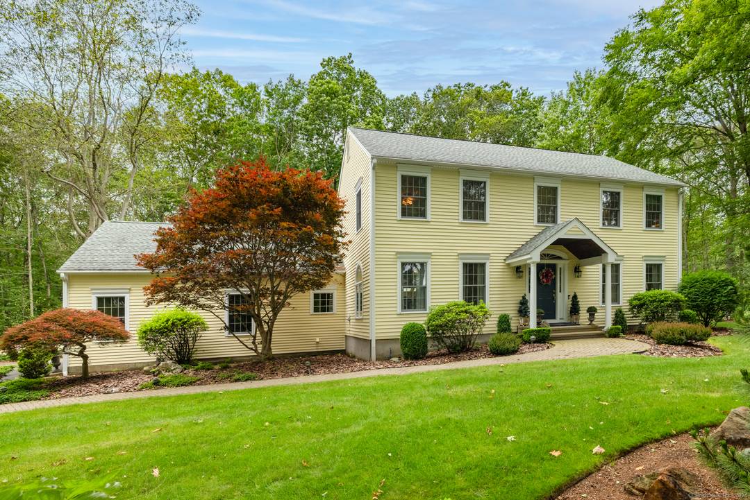 Elegant Saltbox Colonial in Sought After Middlebury, Nestled on 2.