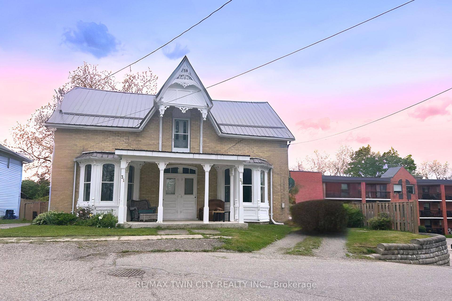 Located in the charming community of AYR, this semi detached home has lots of character !