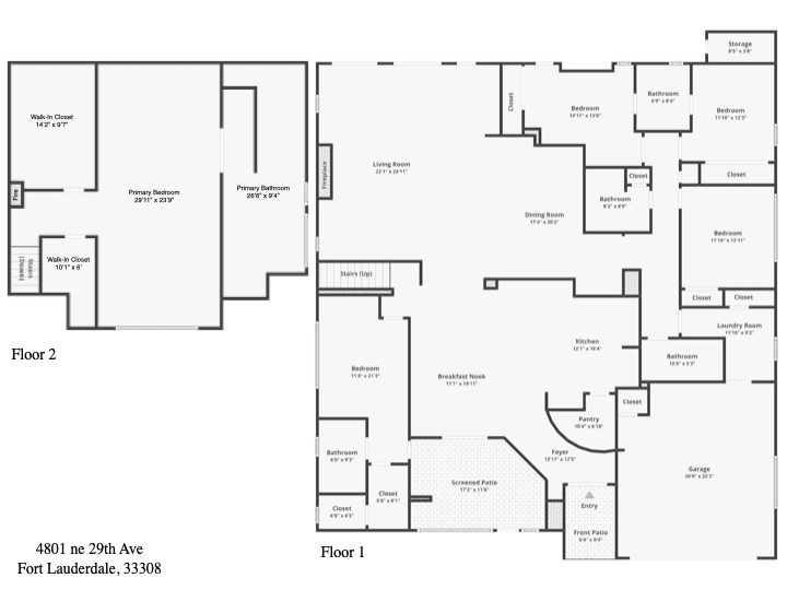 The Perfect Family Home in Wonderful Coral Ridge Country Club Neighborhood Less Than One Mile to the Beach.