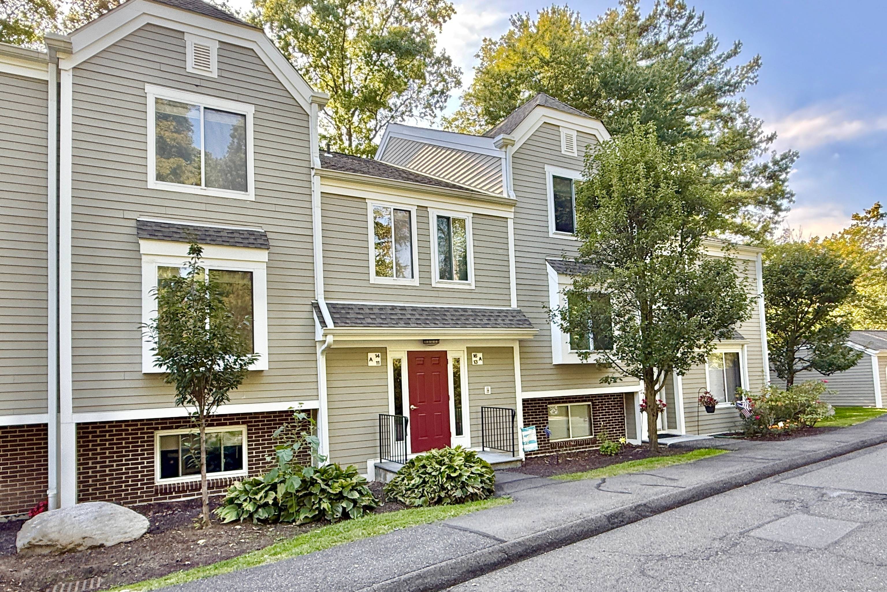 Spacious 2 bedroom, 2. 5 bath townhouse with garage features gleaming hardwood floors, brand new carpeting on the upper level and freshly painted throughout.