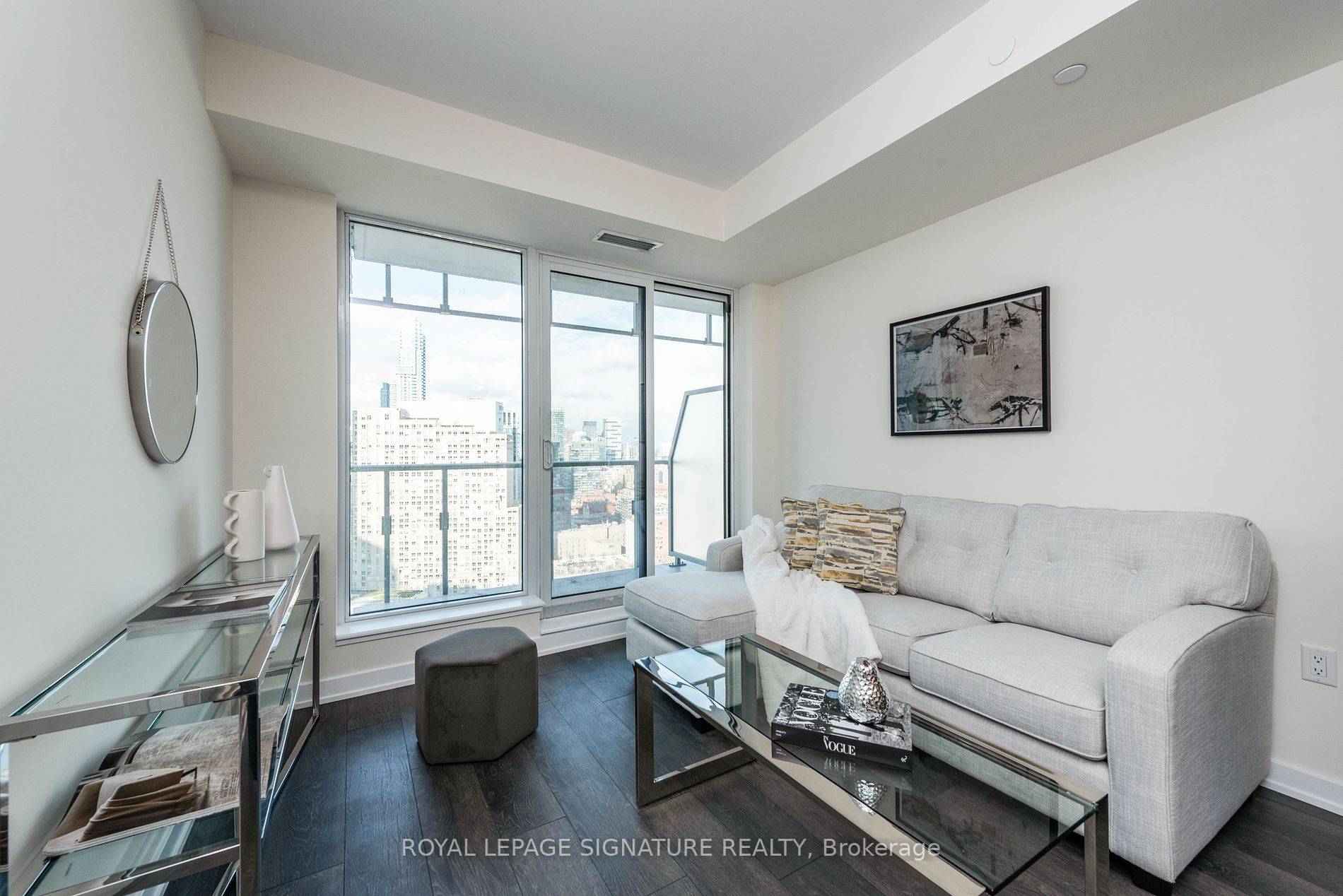 Fully Furnished Beautiful Brand New 1 Bed Den Luxury Condo By Prestige Pinnacle One Yonge.