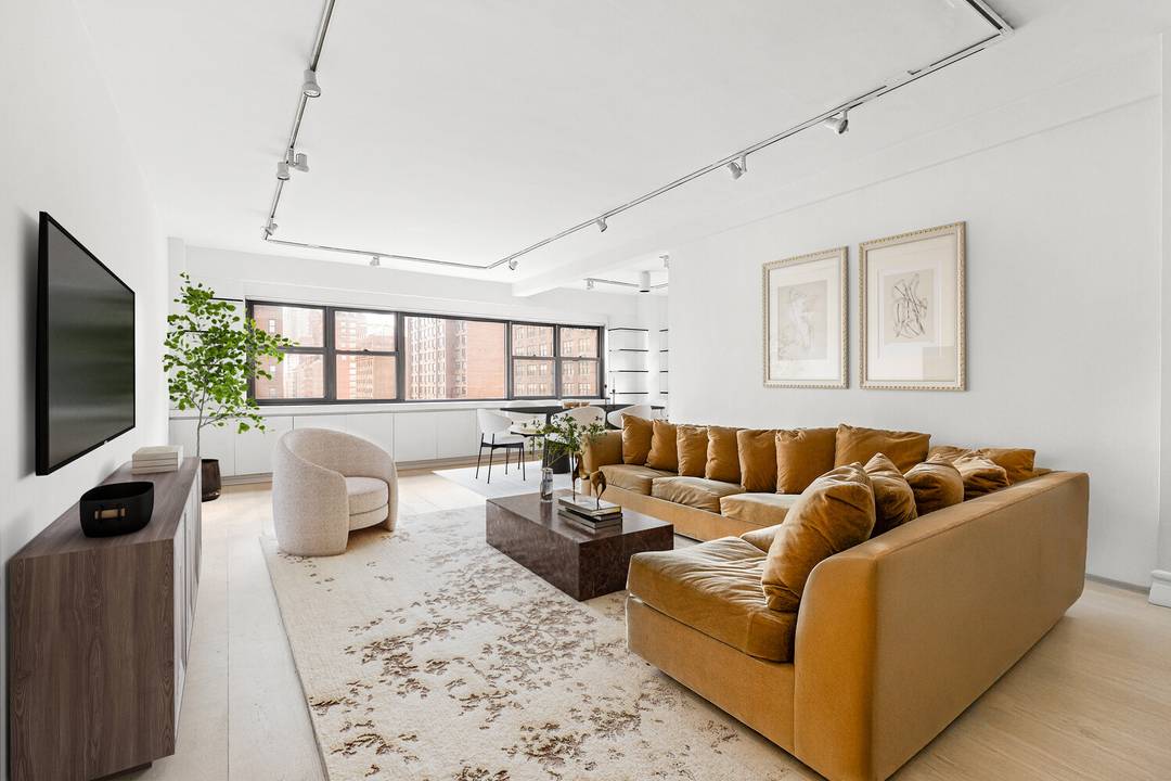 Welcome to this rarely available and highly coveted corner C line, a spacious 2 bedroom, 2 bath residence perched on the 11th floor of one of the Upper East Side's ...