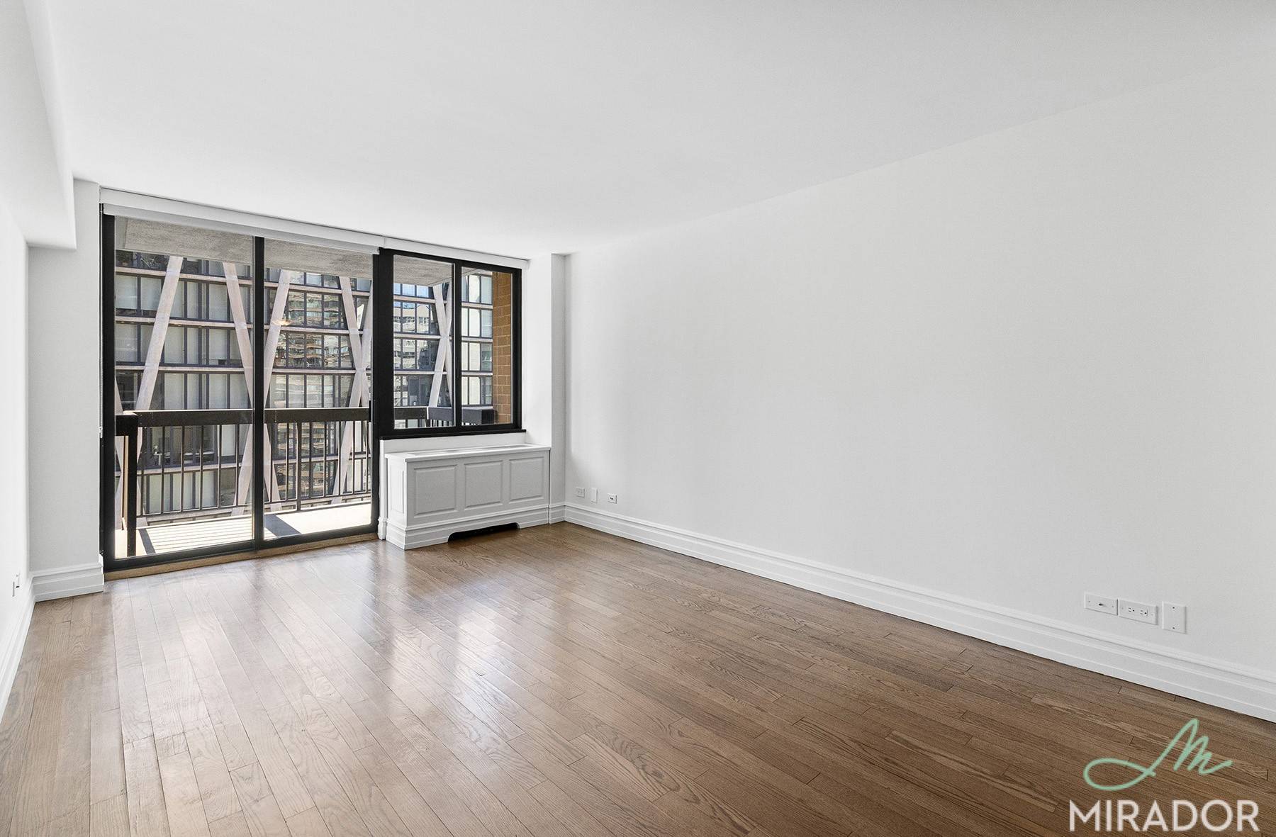 This lofty studio features a private terrace, W D, newly renovated kitchen and bathroom, breakfast bar, and enough living space to fit any sized bed and living room furniture.