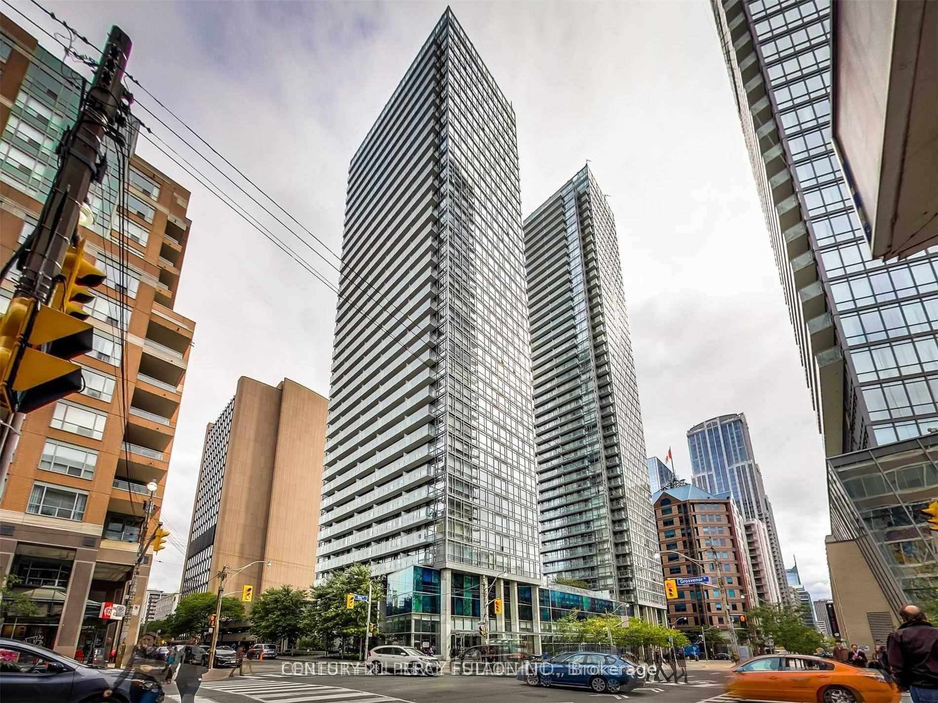 Furnished Unit In Murano, Downtown Core, Spacious 2 south facing Bedroom with floor to ceiling windows, 2 Baths, Wood Flooring In Living Dinning and Prime BedRoom.