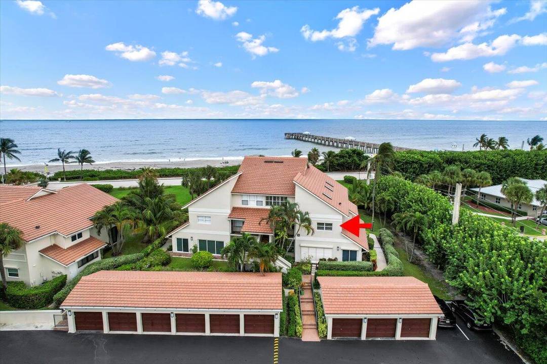 Enjoy the best of oceanfront living in this beautifully maintained 2, 200 sq feet 3 bedroom, 3 bath condo overlooking the iconic Juno Pier and crystal blue water.