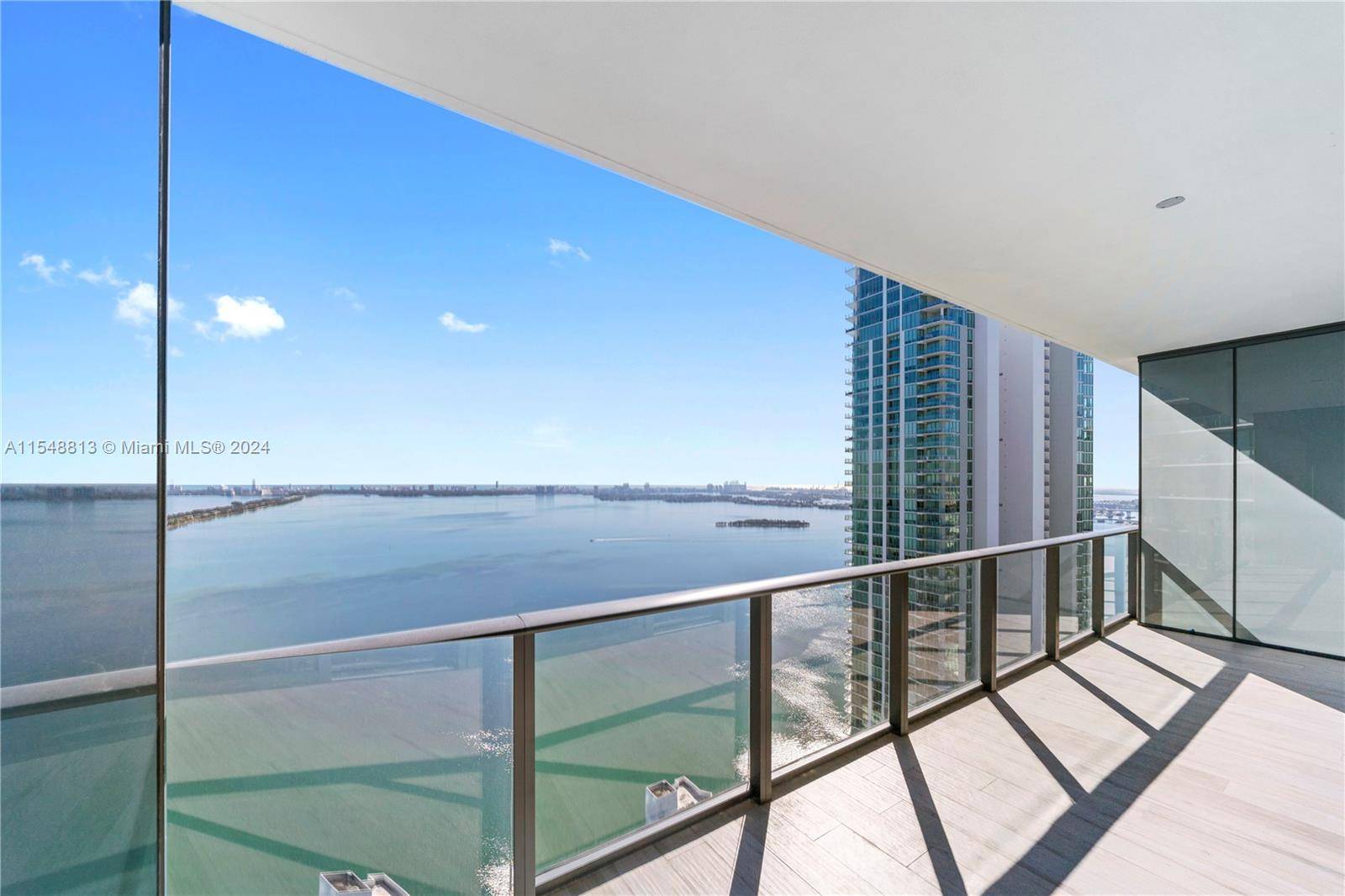 Experience endless panoramic bay and ocean views from the oversized balcony of this 1 bedroom, 2.