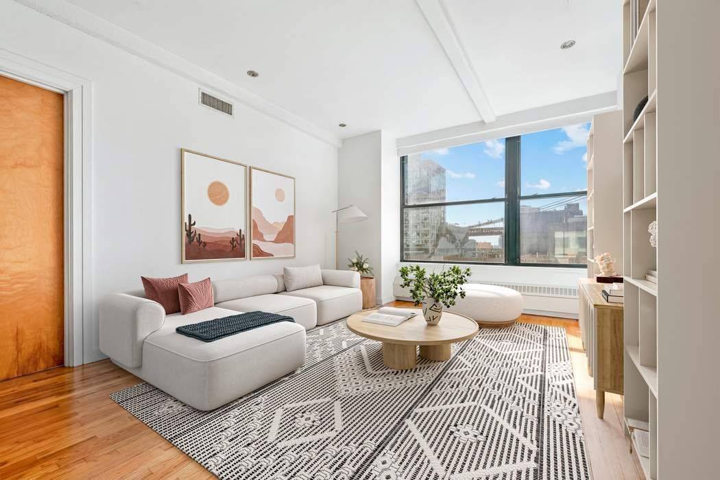 Located in DUMBO s highly coveted Clocktower Condominium sits this approx.