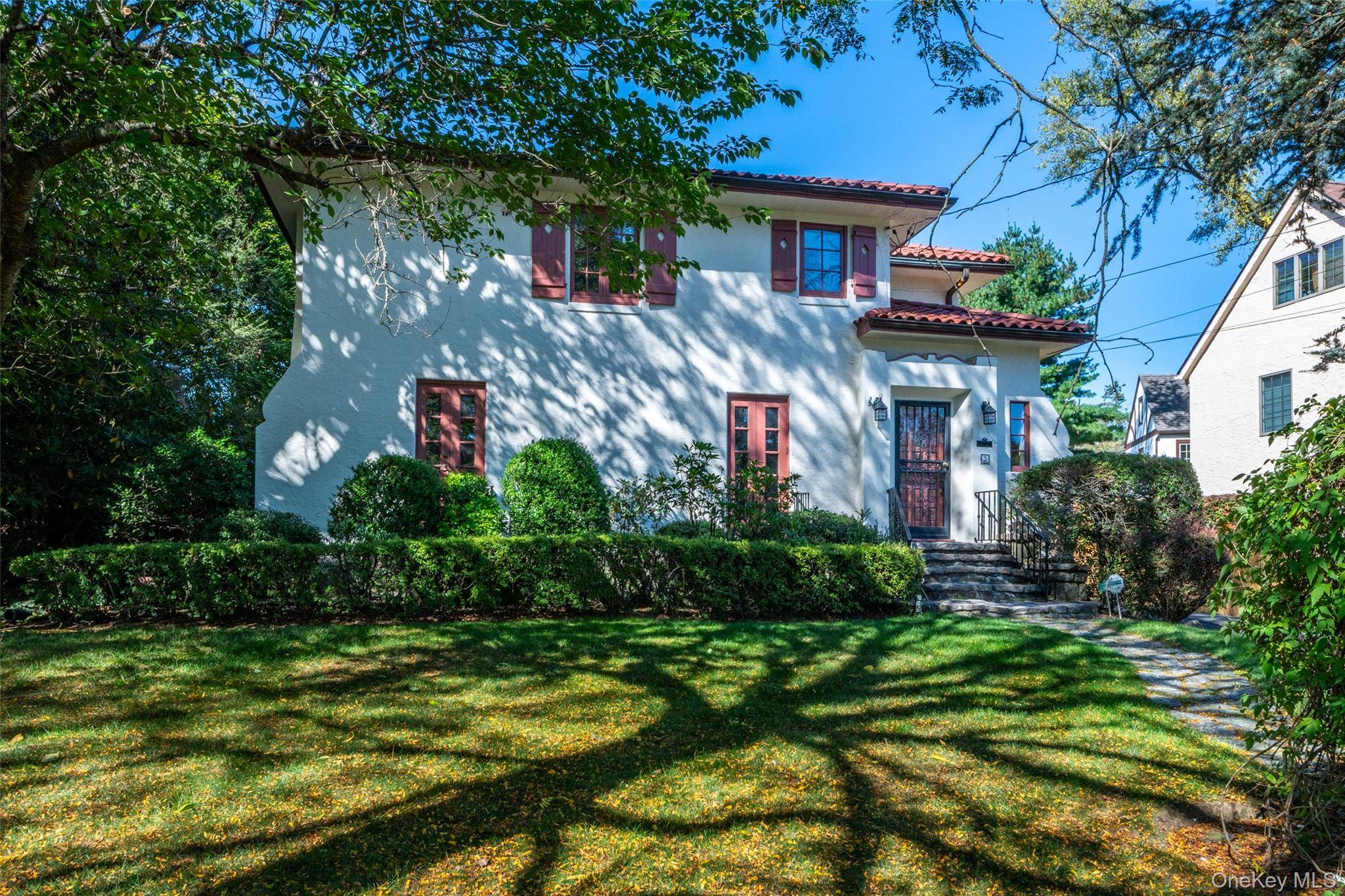 Welcome to this stunning Mediterranean style single family home offering 4 bedrooms and 2.
