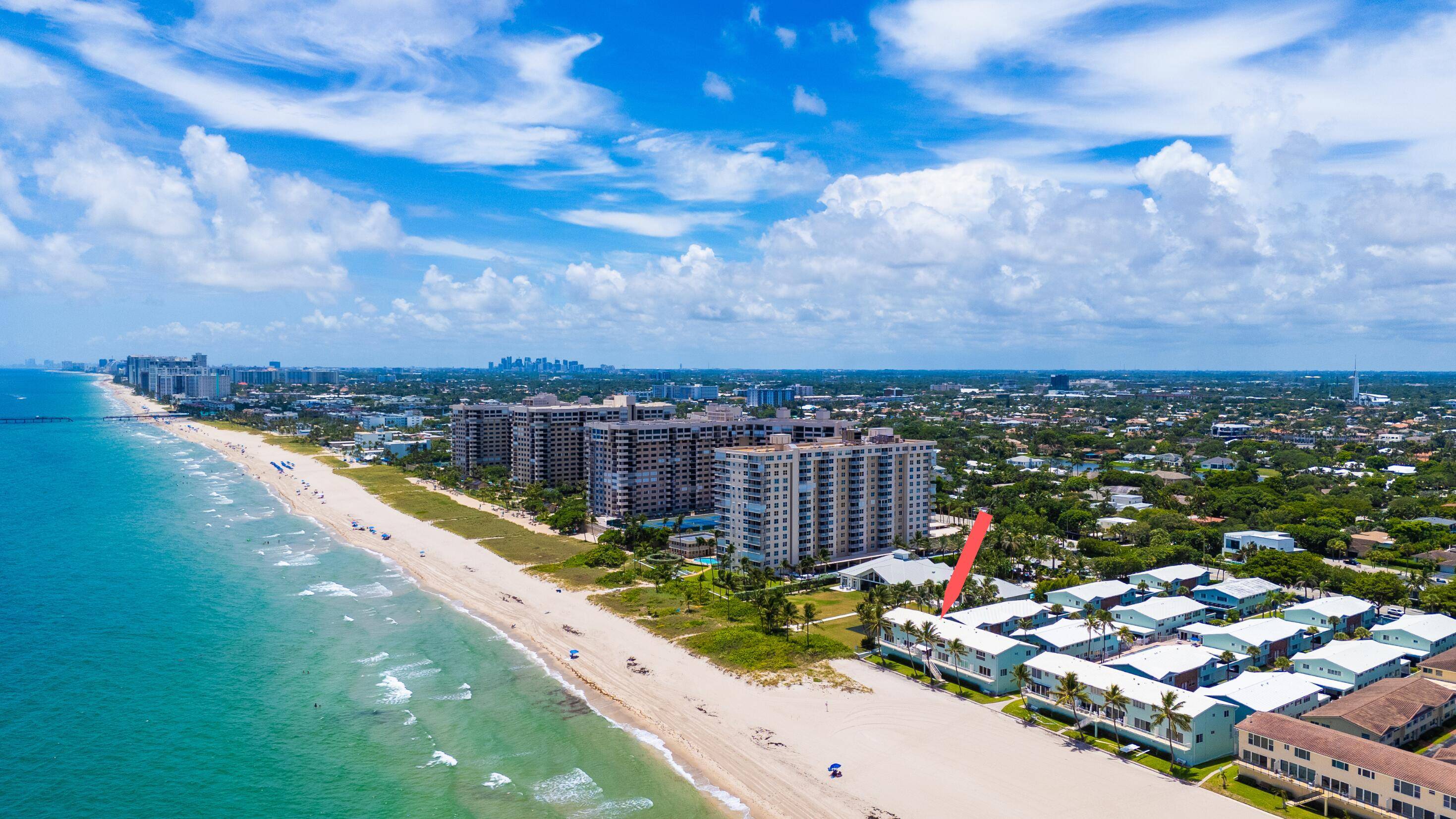 Discover coastal living in this rarely available oceanfront townhouse !