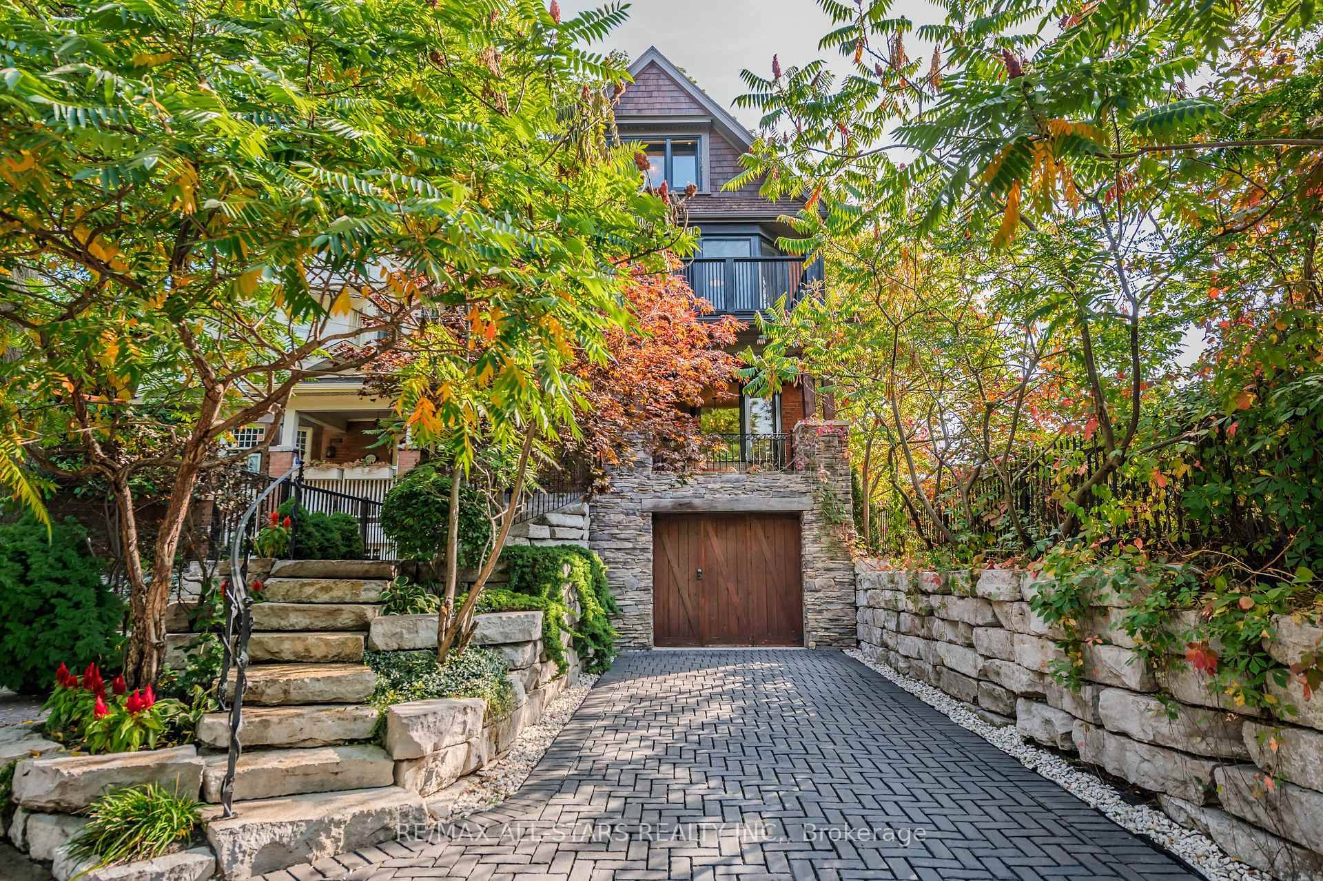 Nestled Among the Trees amp ; Across From Glen Manor Ravine, This Exquisitely Renovated, Three Storey Executive Home Sits On One Of The Beach's Finest Streets In The Coveted Balmy ...