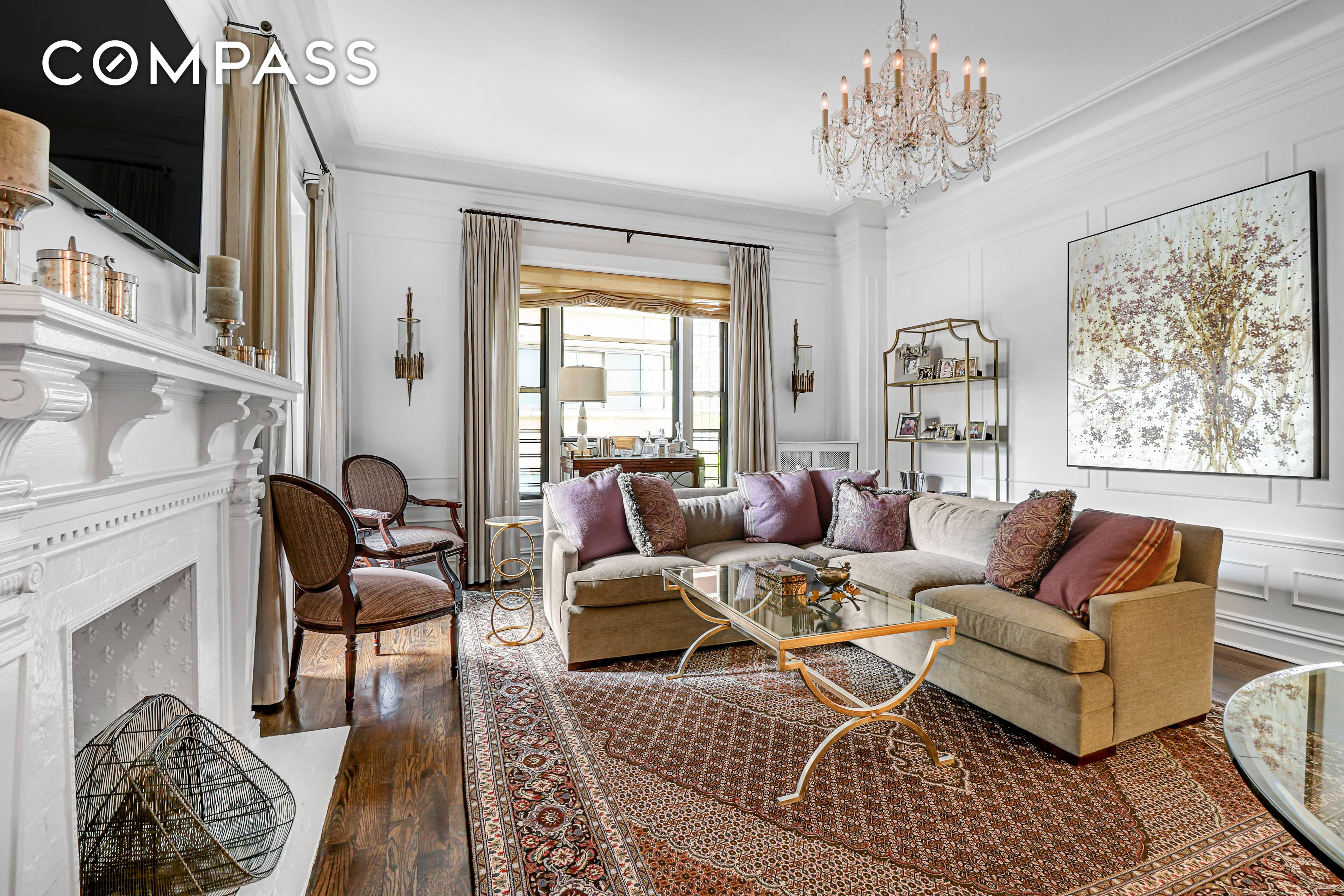 Best Priced Renovated 3BR 3BTH w Doorman in Prime Lincoln Square Remarkable Rambling Residence On the Tree Line Above you are ceilings soaring to nearly 12 feet, underfoot are beautiful ...