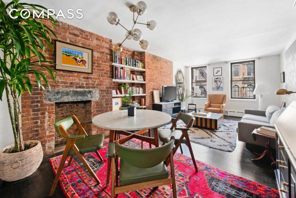 This large and lofty East Village condo is now available.