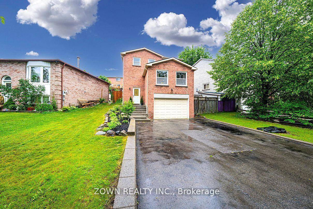 Nestled in Central Ajax, 44 Adams Drive is a charming 3 1 bedroom detached home offering comfort and convenience.