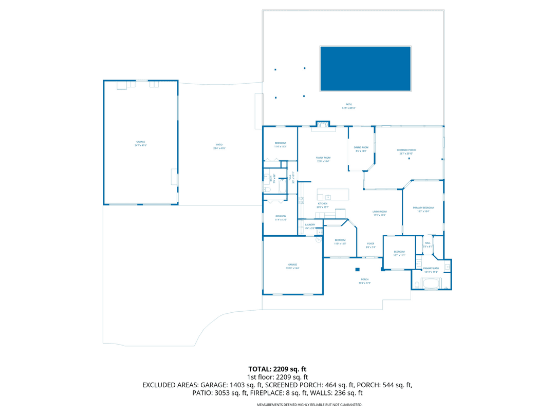 Rare opportunity to own a completely reimagined estate on over a private acre.