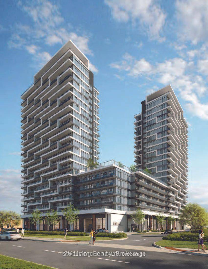 Brand new 631sqft one bedroom plus den suite with 9 feet ceilings and 70sqft balcony in splendid Joy Station Condos of Markham.