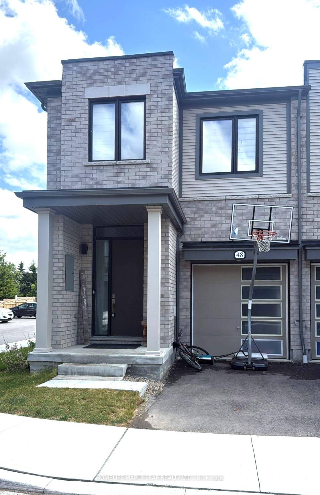 Welcome To 3 Bedroom Corner Unit Townhouse in Whitby's Most Prestigious Brooklin Community.