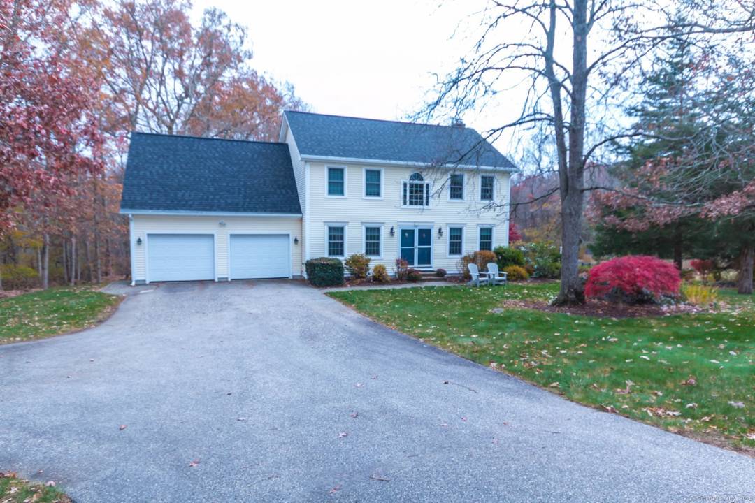 This very well cared for Colonial is in a fantastic subdivision in Amston near the airline trail.