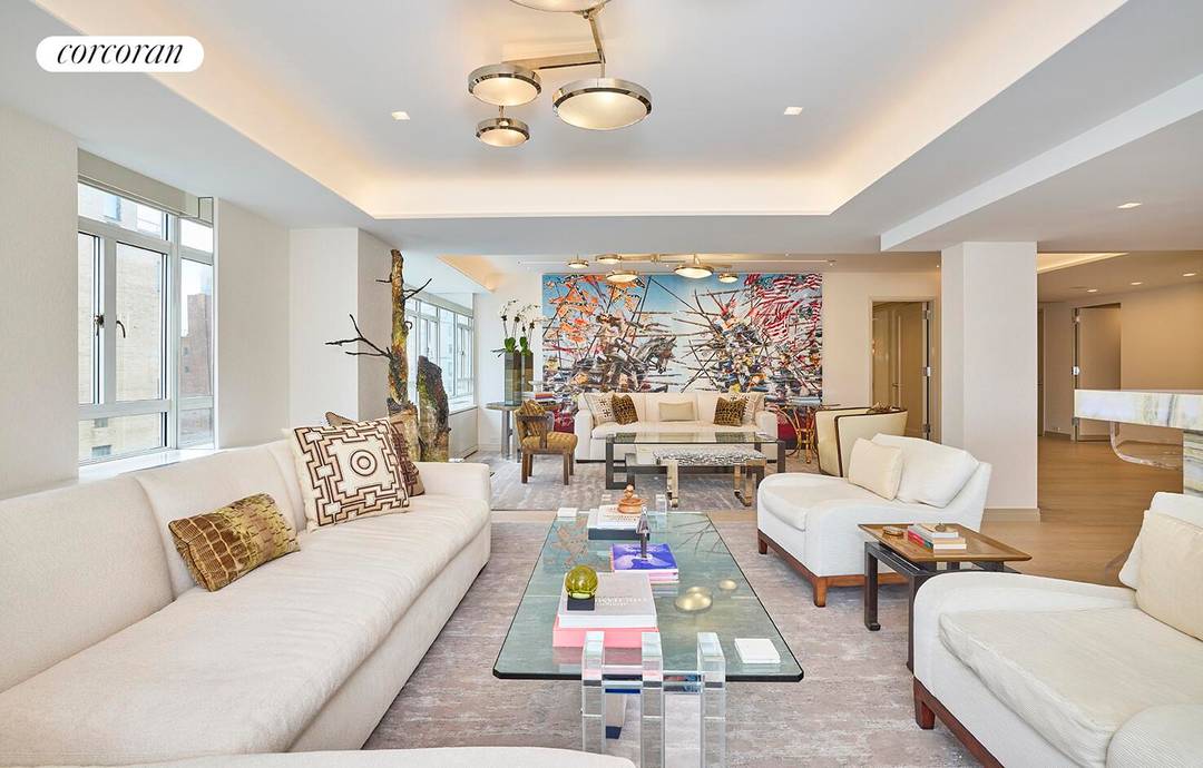 A STUNNING FIFTH AVENUE ENTERTAINER'S DREAM WITH EXPANSIVE PRIVATE TERRACE An extraordinary opportunity awaits at 870 Fifth Avenue a spectacular home currently configured as a two bedroom, den library, and ...