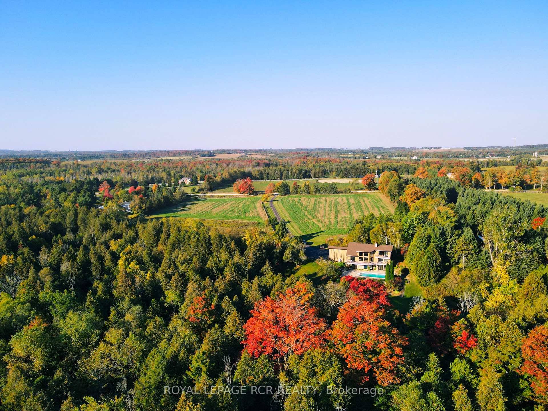 Welcome to Nature's Door, 33 gorgeous acres in the Town of Mono with a river running through it.