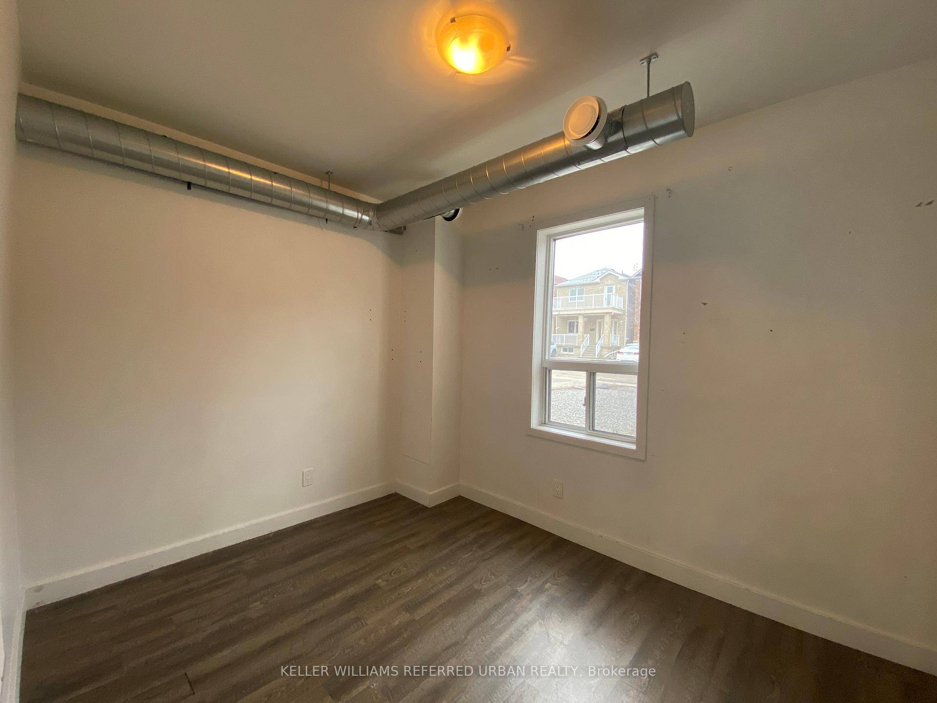1 bedroom unit on ground floor with window facing front yard for lease.