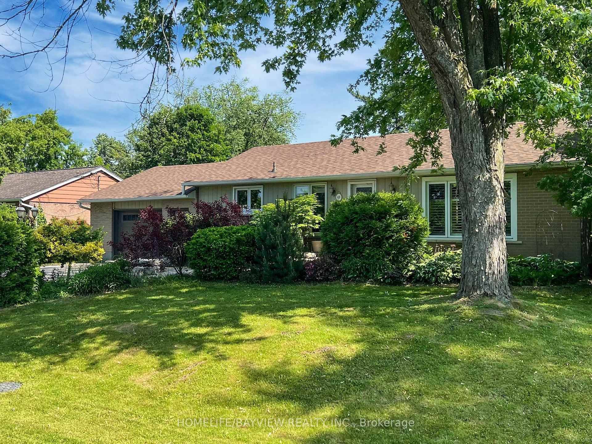 Welcome to 49 May Ave. One of the best Street in the area, Beautifully maintained bungalow on an oversized 75 foot frontage and 200 feet deep perfectly located in the ...