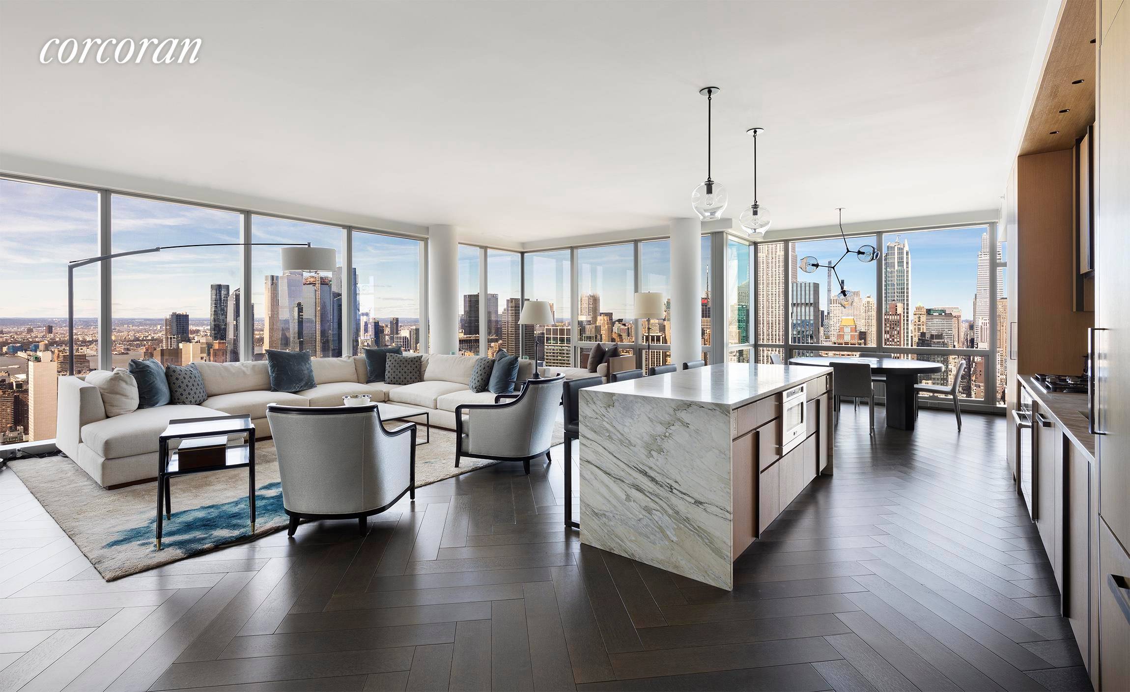 Highest full floor unit at the sought after One Madison condominium.