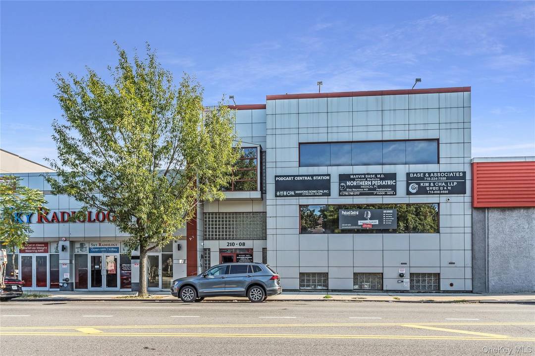 Rarely available package deal featuring three modern construction commercial office buildings with a combined 100 feet of prime frontage along Northern Boulevard in the heart of Bayside.