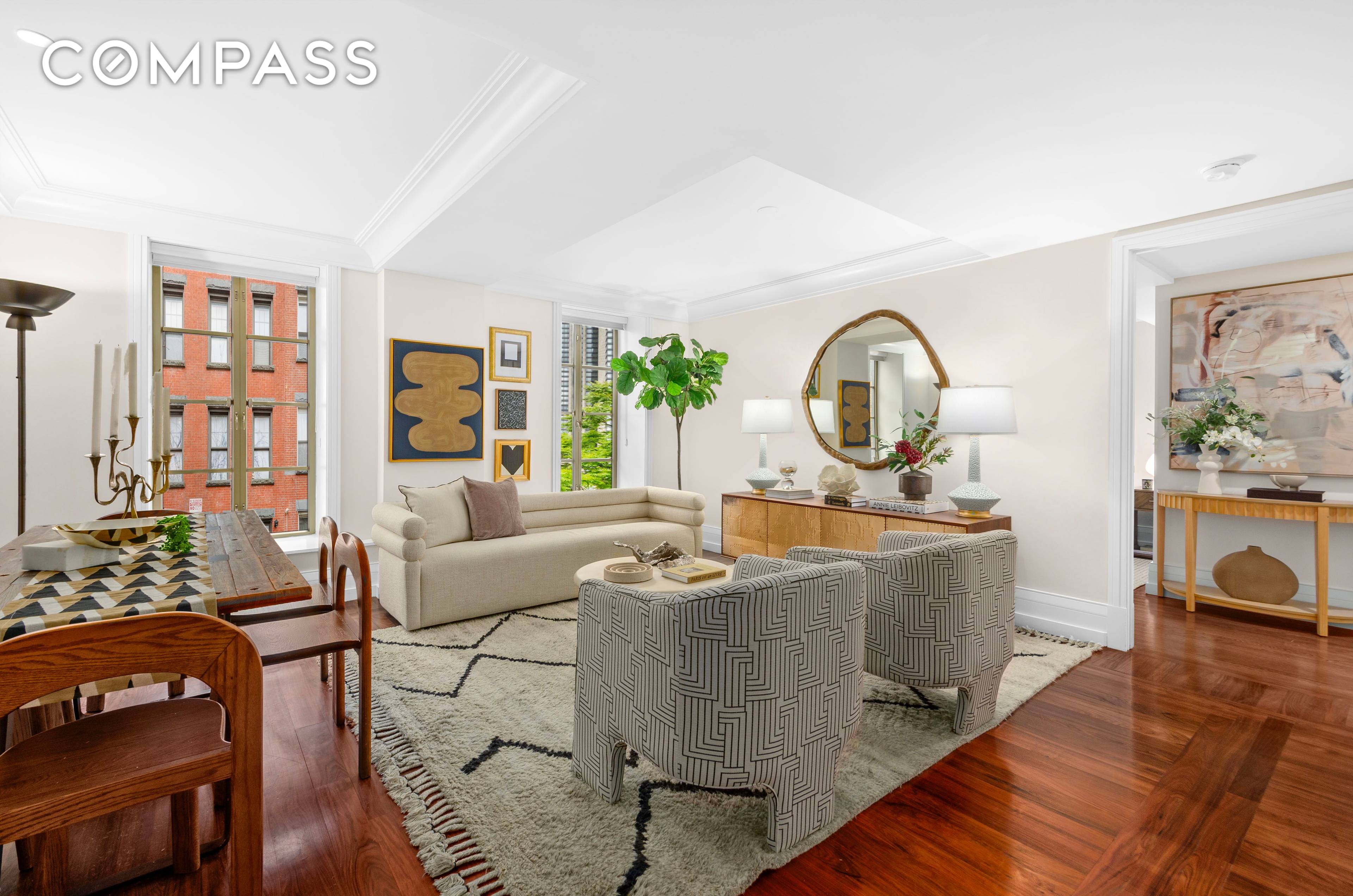 Welcome to the epitome of luxury living at Barbizon 63, an iconic residence that perfectly blends pre war charm with the sophisticated modern conveniences expected in a white glove, full ...