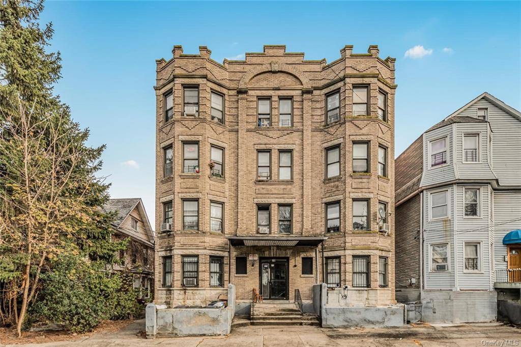 Terrific opportunity to own this unique 10 Family Brick Home in Yonkers.