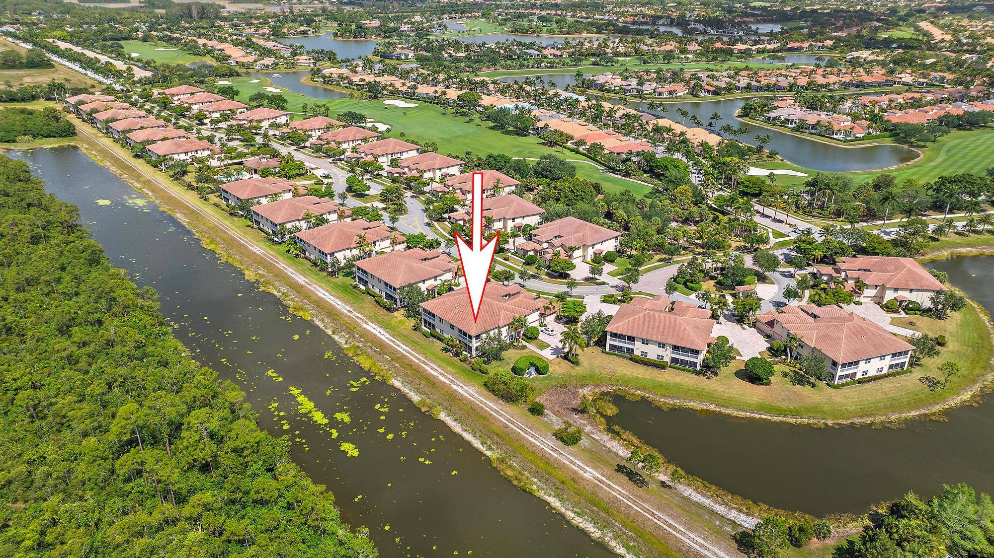 Featuring WRAPAROUND LAKE AND PRESERVE VIEWS, this FULLY FURNISHED, Palm Beach Chic condo is move in perfect.