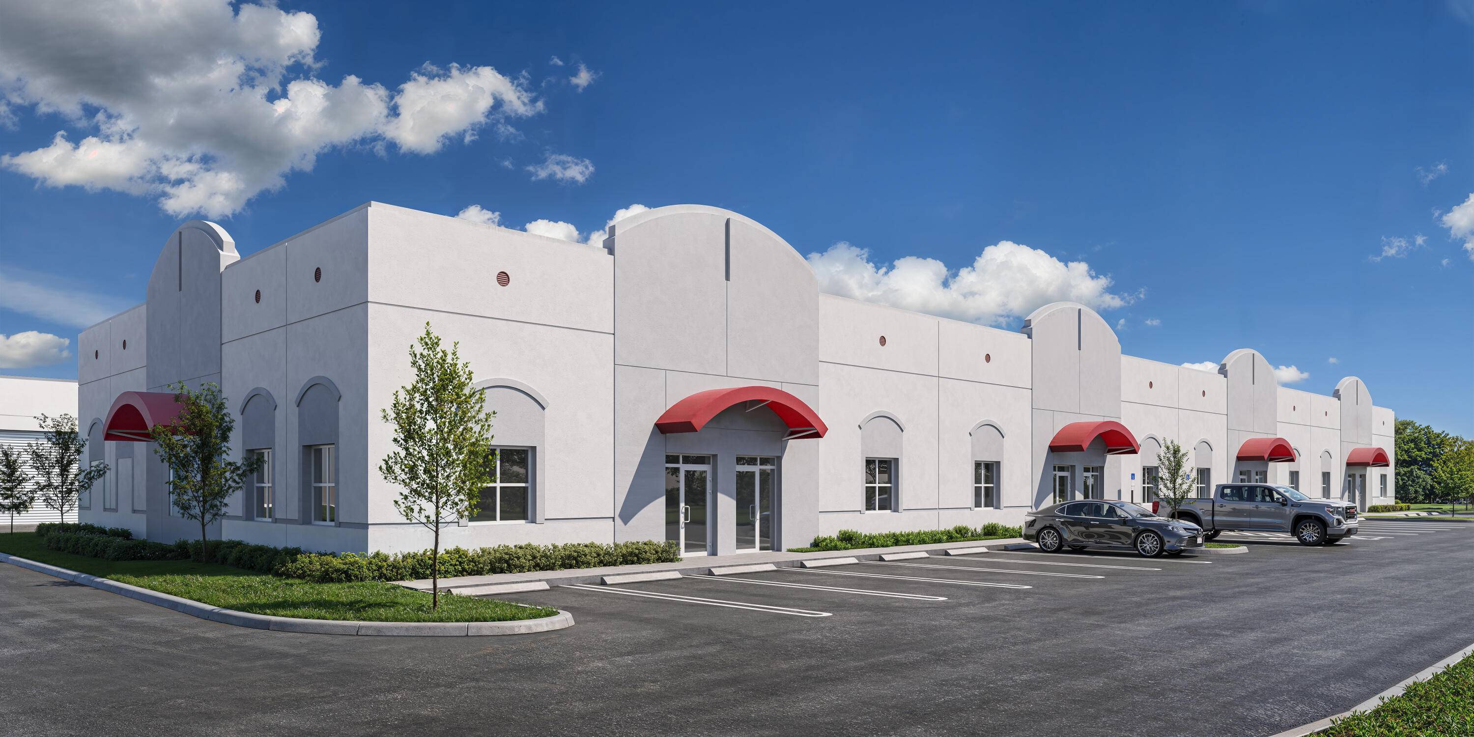 BRAND NEW light industrial units to be completed in late Summer 2025.