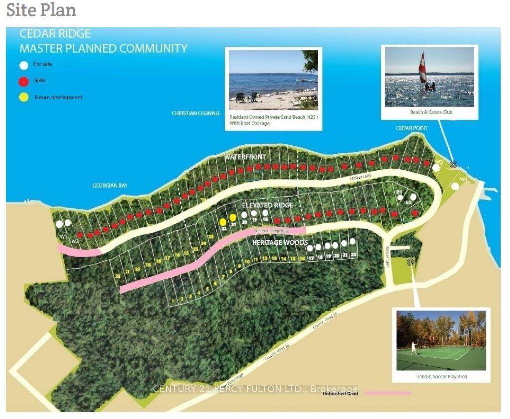 End Unit Cul de Sac Forest Lot In Exclusive Cedar Ridge Community.